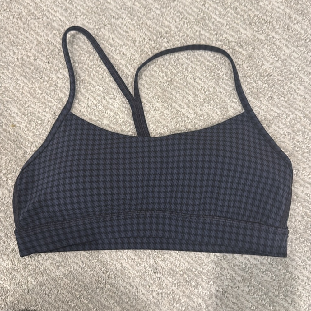 lululemon athletica Black Houndstooth Leggings & Sports Bra Set - Picture 2 of 4